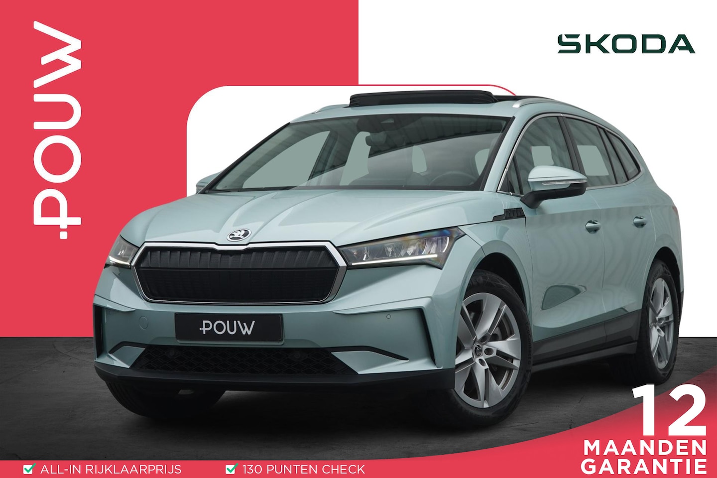Skoda Enyaq iV - 204pk 80 | Panoramadak | Trekhaak | Warmtepomp - AutoWereld.nl
