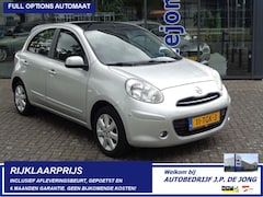 Nissan Micra - 1.2 DIG-S Tekna AUTOMAAT Panoramadak Clima Cruise LMV Navi Parkeersensoren