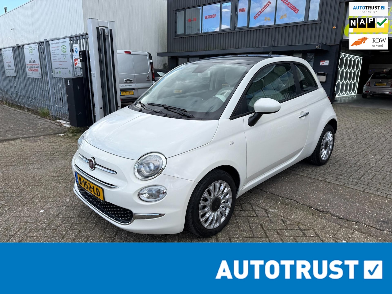 Fiat 500 - 1.0 Hybrid Lounge l Navi l PDC l met APK geleverd! - AutoWereld.nl