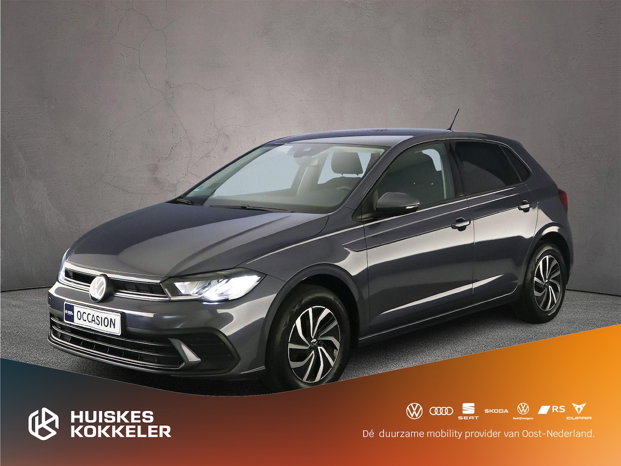 Volkswagen Polo - Life 1.0 TSI 95pk Adaptive cruise control, Navigatie, LED koplampen, Airco, App connect, B - AutoWereld.nl
