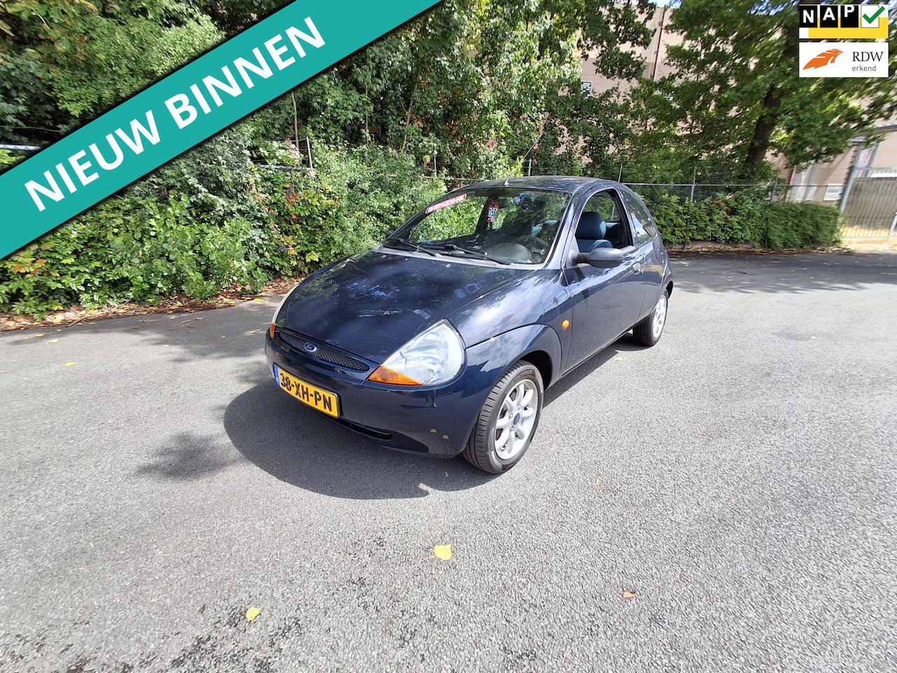 Ford Ka - 1.3 Futura LEUKE AUTO RIJDT EN SCHAKELT GOED - AutoWereld.nl