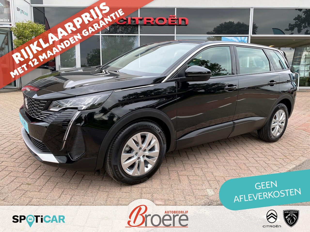 Peugeot 5008 - 1.2 Turbo 130pk EAT8 Automaat Active Pack | verw. voorstoelenm dab, 17 inch velgen, parkee - AutoWereld.nl