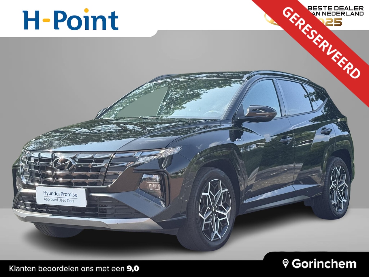 Hyundai Tucson - 1.6 T-GDI 230PK HEV N Line | 1650 kg trekvermogen | Geïntegreerde navigatiesysteem | Stoel - AutoWereld.nl