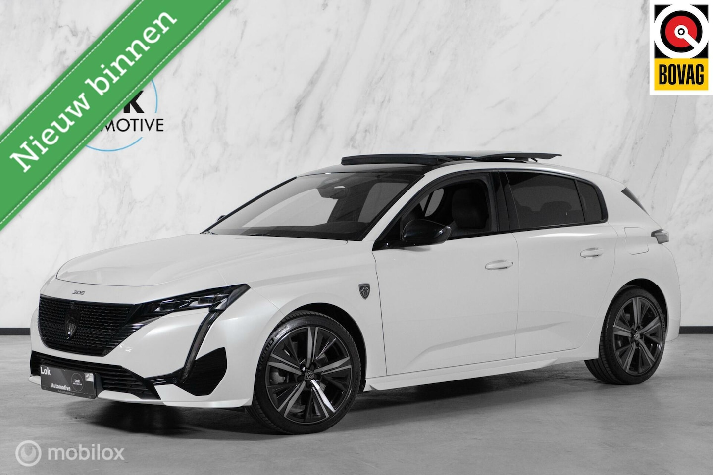 Peugeot 308 - 1.6 Plug-in Hybrid 225 GT PANO|FOCAL|360|LEDER| - AutoWereld.nl