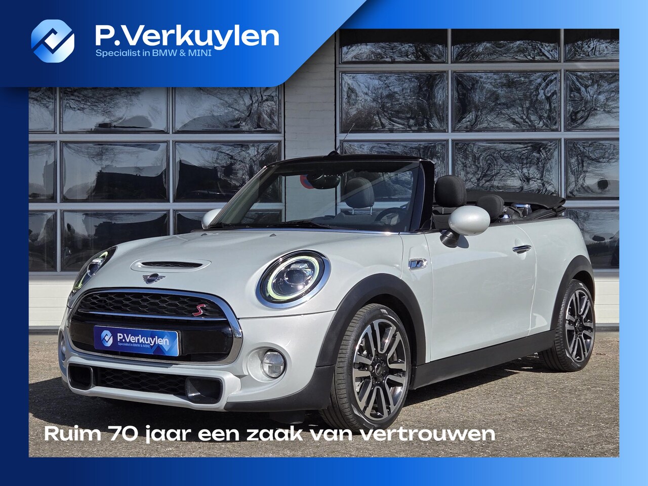 MINI Cabrio - Cooper S 2.0 COOPER S Chili | NAVIGATIE | STOELVERWARMING | SPORTSTOELEN | WINDSCHERM | 17 - AutoWereld.nl