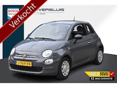 Fiat 500 - 1.0 Hybrid Pop Grigio Carrara 1e Eigenaar | Airco | 12 mnd BOVAG garantie Whatsapp 06-5318