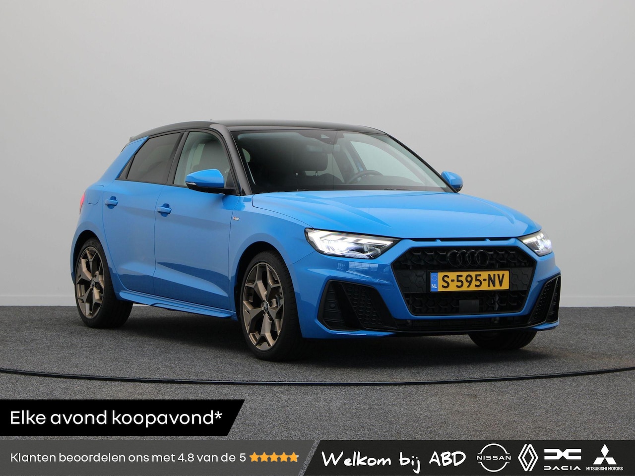 Audi A1 Sportback - 30 TFSI S edition | Stoelverwarming | Lederen Bekleding | Zwart Dak | 18 Inch Velgen | - AutoWereld.nl