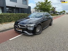 Mercedes-Benz C-klasse - 300 AMG Line DISTRONIC Actieve Stuur assistent 360´ Camera Burmester Panorama Dak