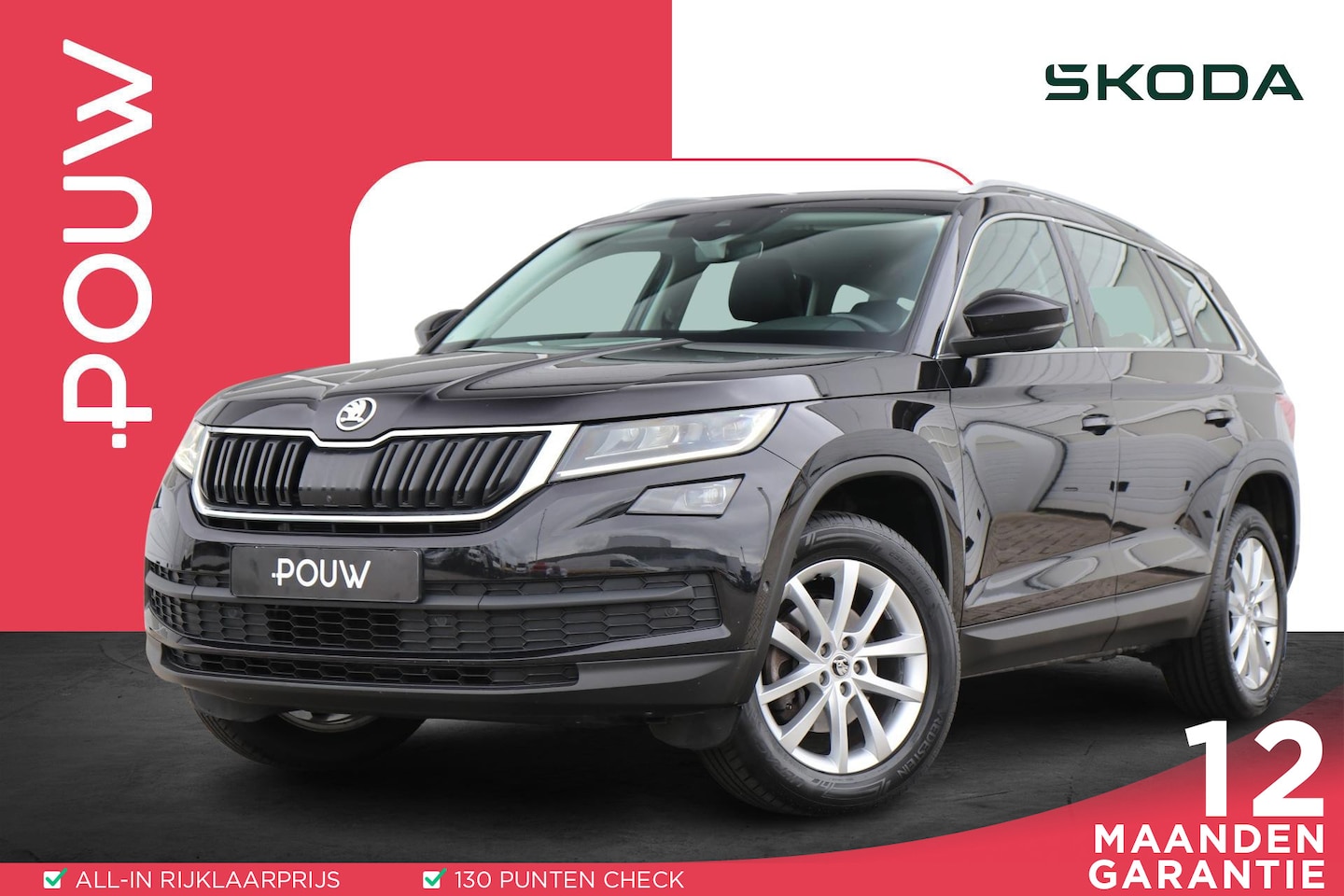 Skoda Kodiaq - 2.0 TDI 150pk DSG Business Edition Plus 7p. | Trekhaak | Navigatie | Achteruitrijcamera | - AutoWereld.nl