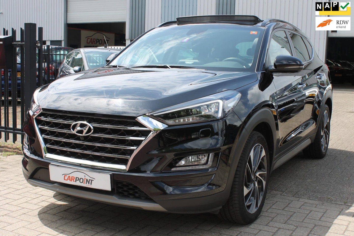 Hyundai Tucson - 1.6 T-GDI Premium 177PK Pano Leer 360 ACC VOL!! - AutoWereld.nl