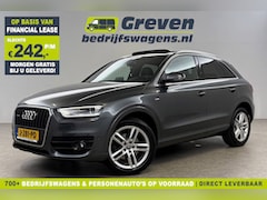 Audi Q3 - 2.0 TFSI quattro S-Line 170PK Pano LED Camera Trekhaak Clima Cruise Navi PDC 18"LMV