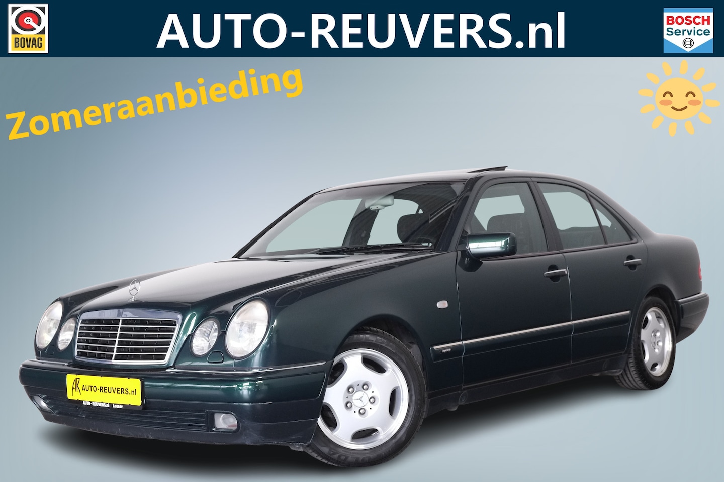Mercedes-Benz E-klasse - 230 Avantgarde VOOR DE LIEFHEBBER / Airco / Schuifdak - AutoWereld.nl