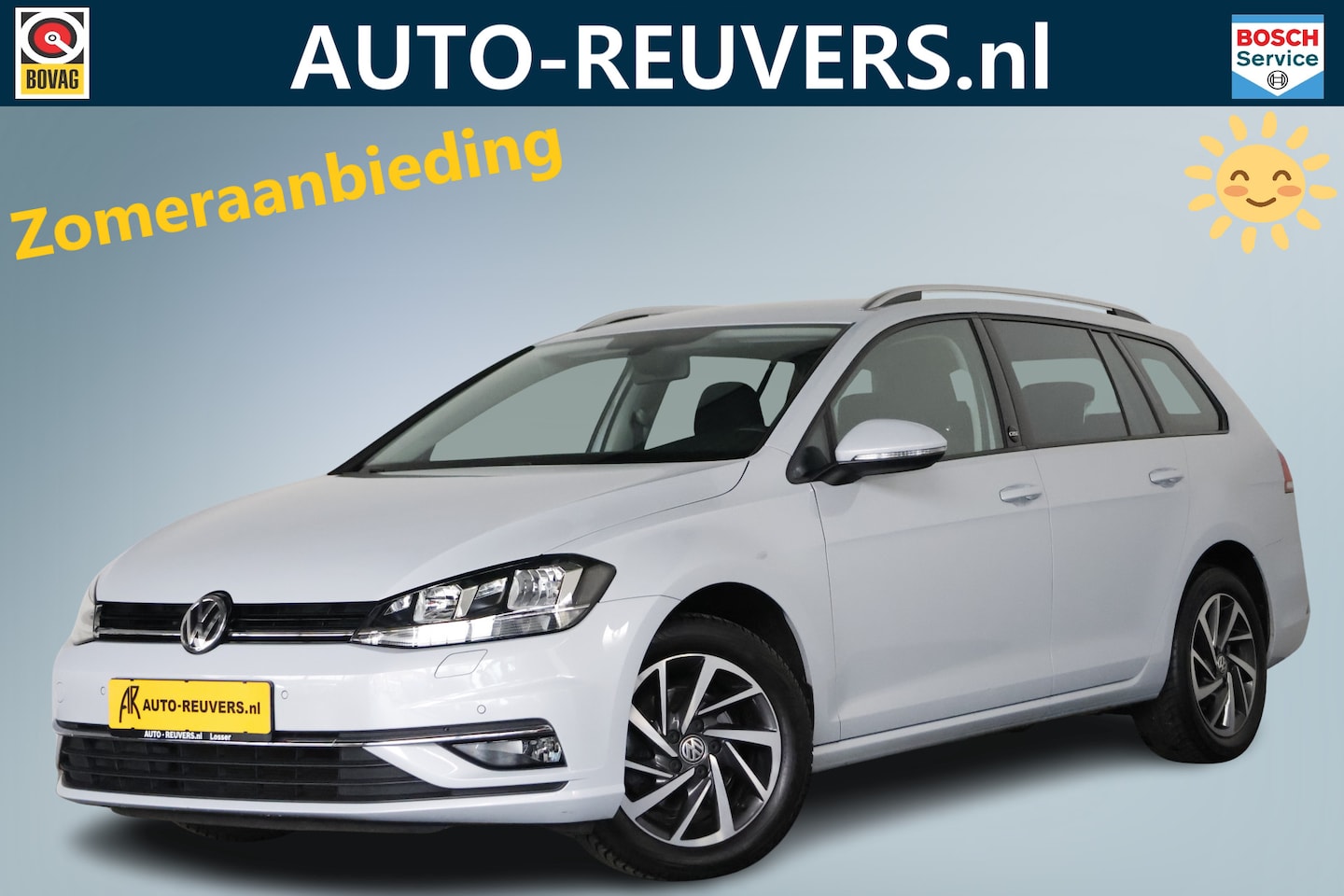 Volkswagen Golf Variant - 1.0 TSI Sound / CarPlay / ACC / Clima / 4S banden - AutoWereld.nl