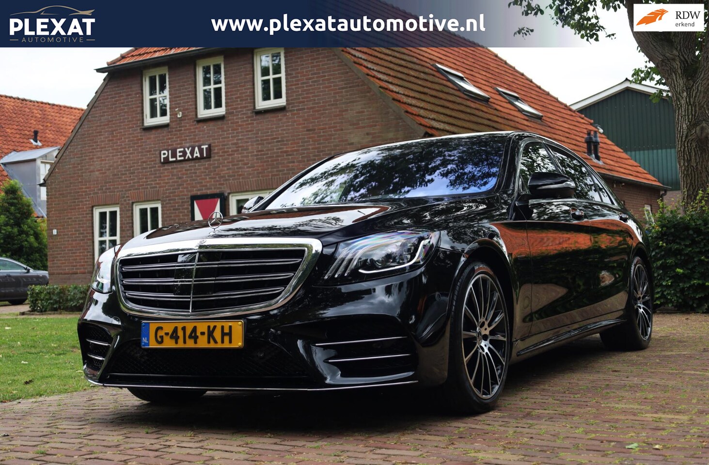 Mercedes-Benz S-klasse - 560 e Lang Premium Plus Aut. | AMG-LINE | Burmester High End | Chauffeurspakket | Luxe Led - AutoWereld.nl