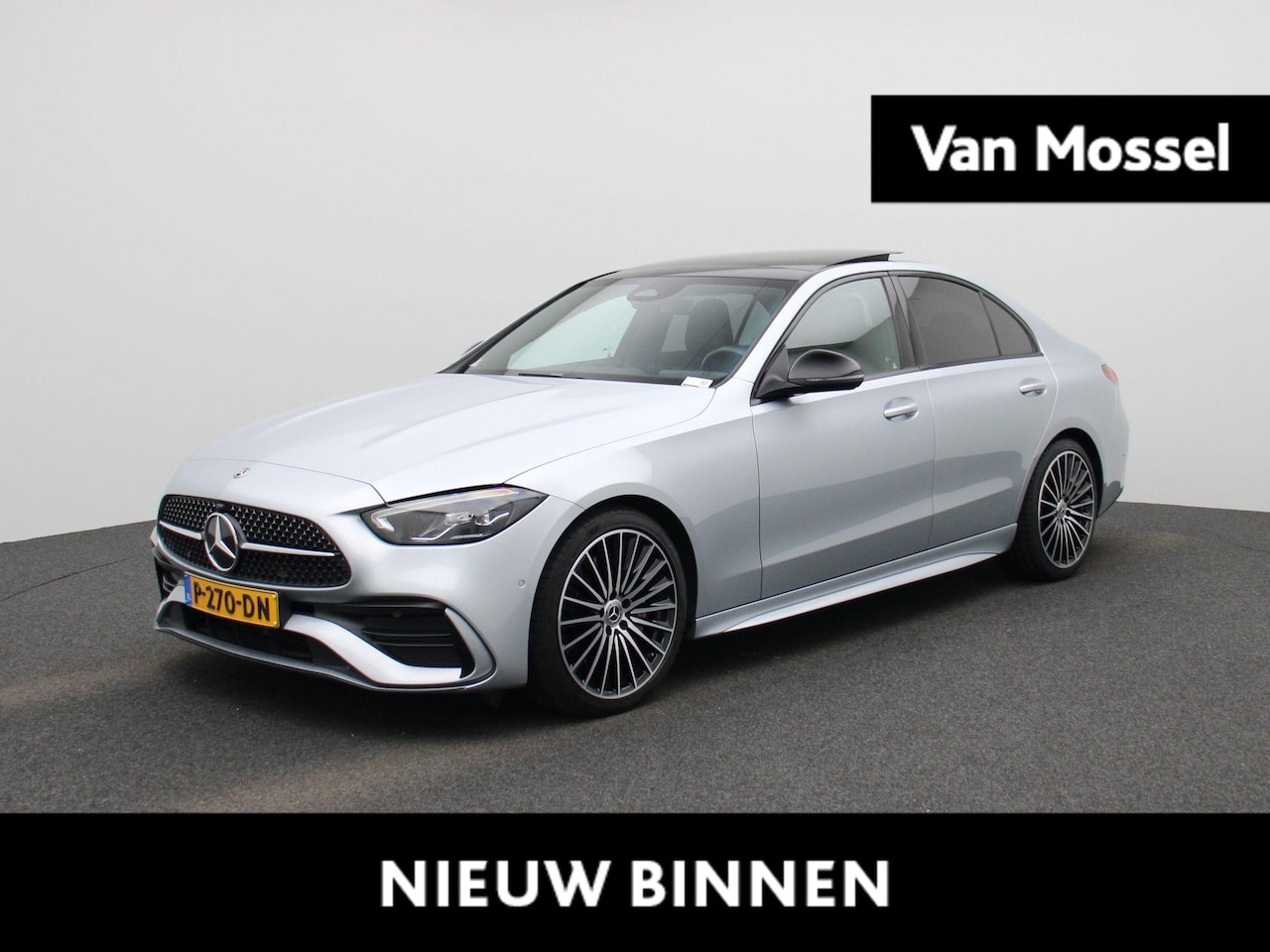 Mercedes-Benz C-klasse - 200 Launch Edition AMG Line | Apple Carplay / Android Auto | Panoramadak | Achteruitrijcam - AutoWereld.nl