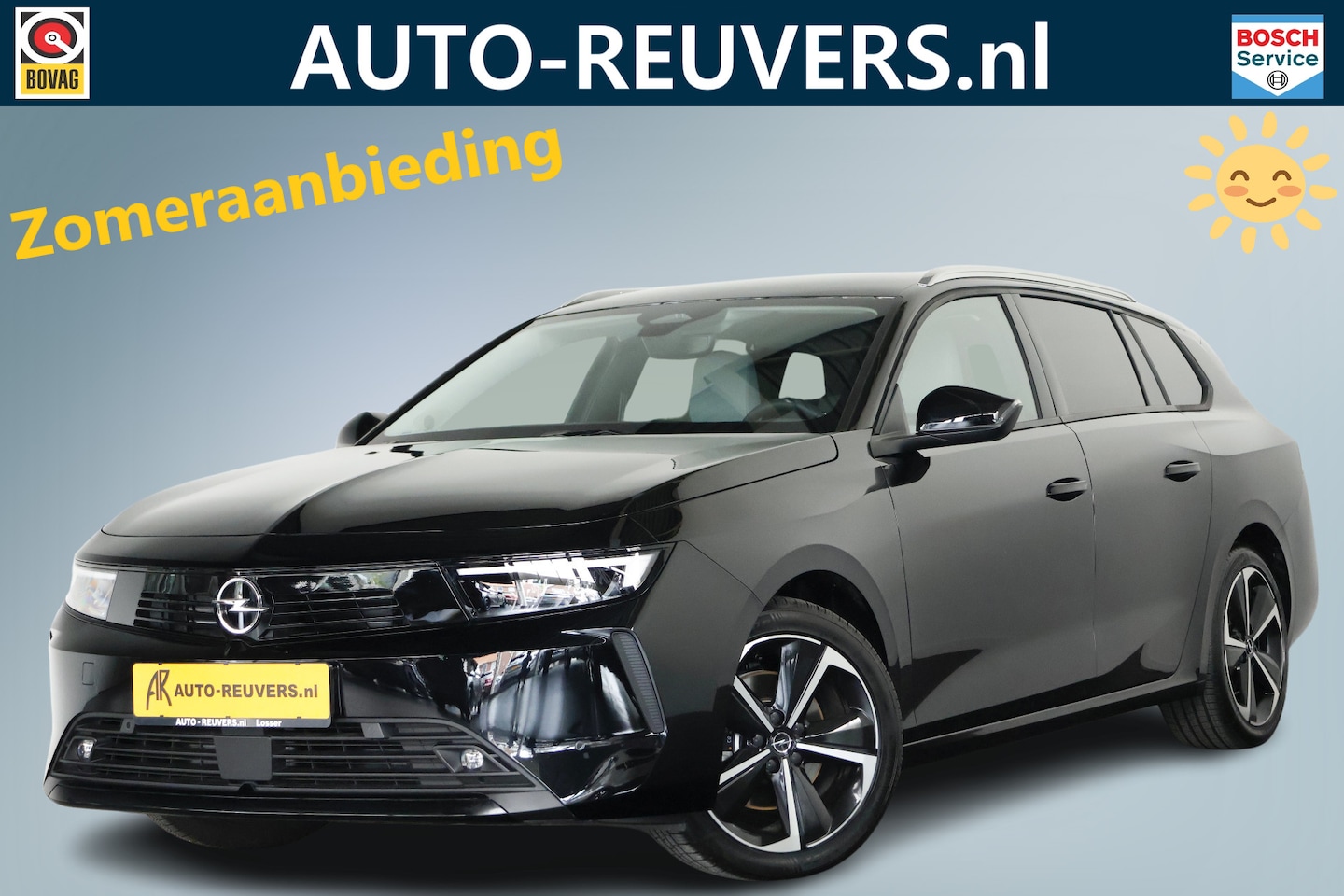 Opel Astra Sports Tourer - 1.2 Turbo Elegance / LED / ACC / Navi / Cam / CarPlay / Trekhaak - AutoWereld.nl