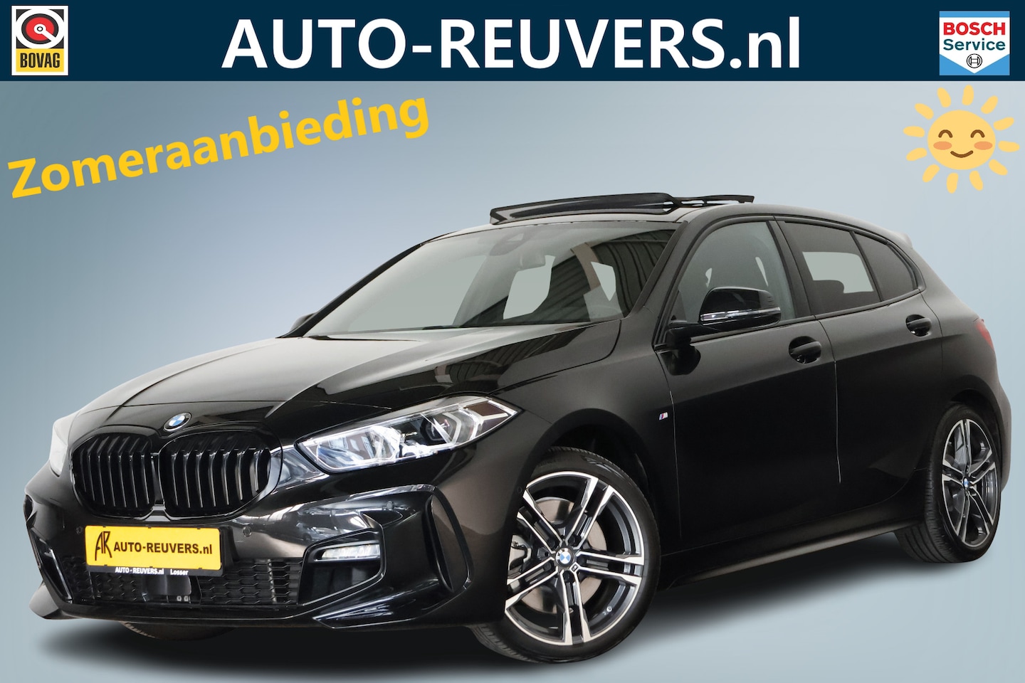 BMW 1-serie - 120i M-Sport / Opendak / Kuipstoel / LED / Cam / CarPlay - AutoWereld.nl