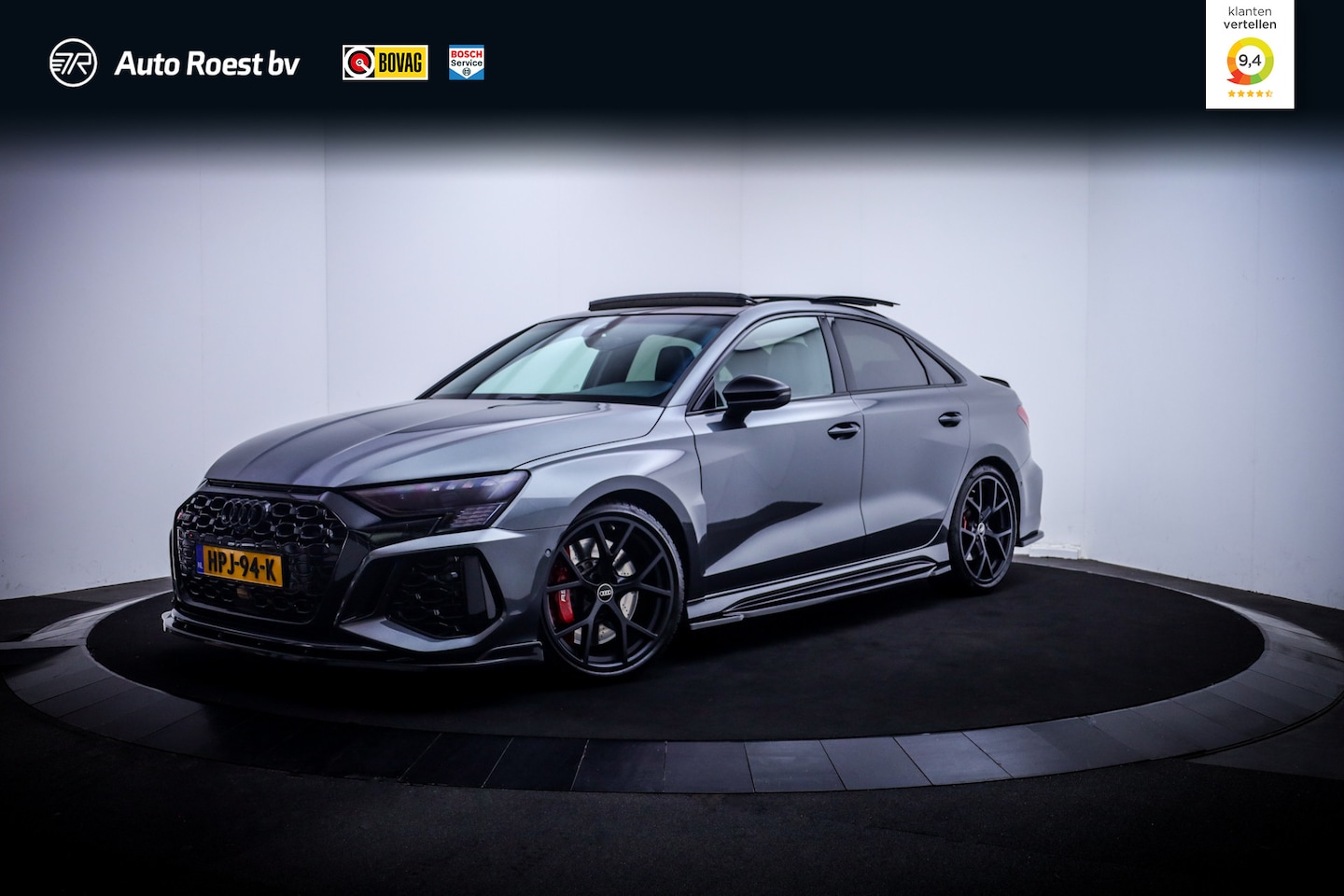 Audi RS3 - Limousine 2.5 TFSI RS 3 quattro PANO | B&O | MATRIX LED | RS ZETELS | CAMERA | MAXXTON | A - AutoWereld.nl