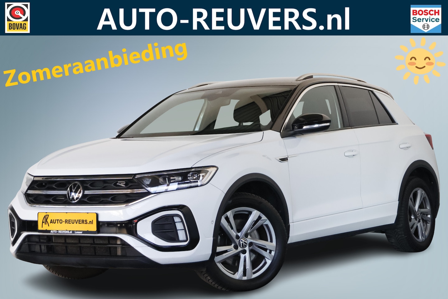 Volkswagen T-Roc - 2.0 TSI 4Motion R-Line / IQ-Light / ACC / Cam / CarPlay / Navi - AutoWereld.nl