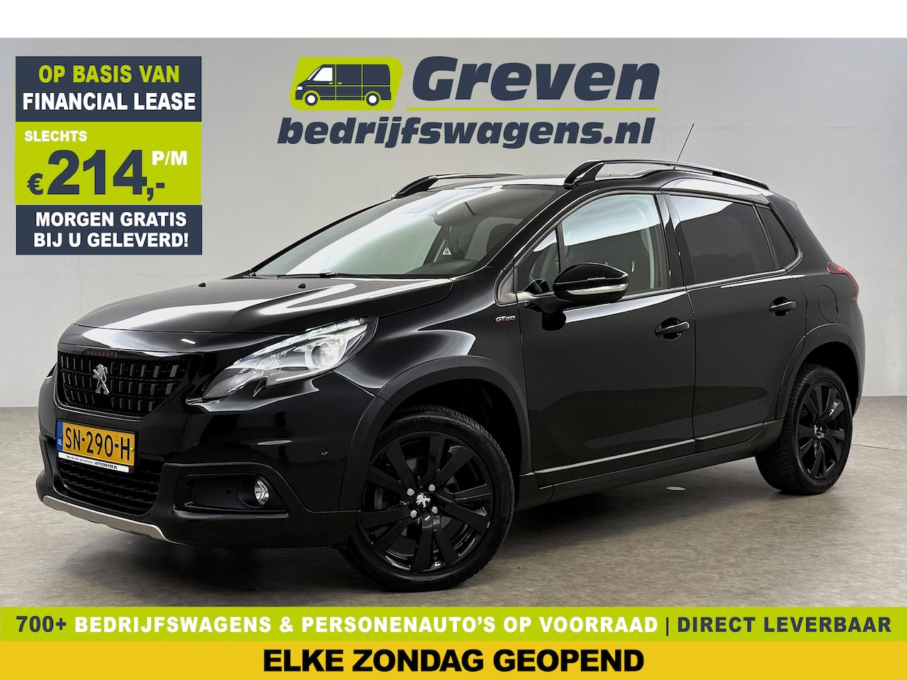 Peugeot 2008 - 1.2 PureTech GT-line 130PK Pano Sfeer LED Clima Cruise Camera Carplay PDC 17"LMV - AutoWereld.nl