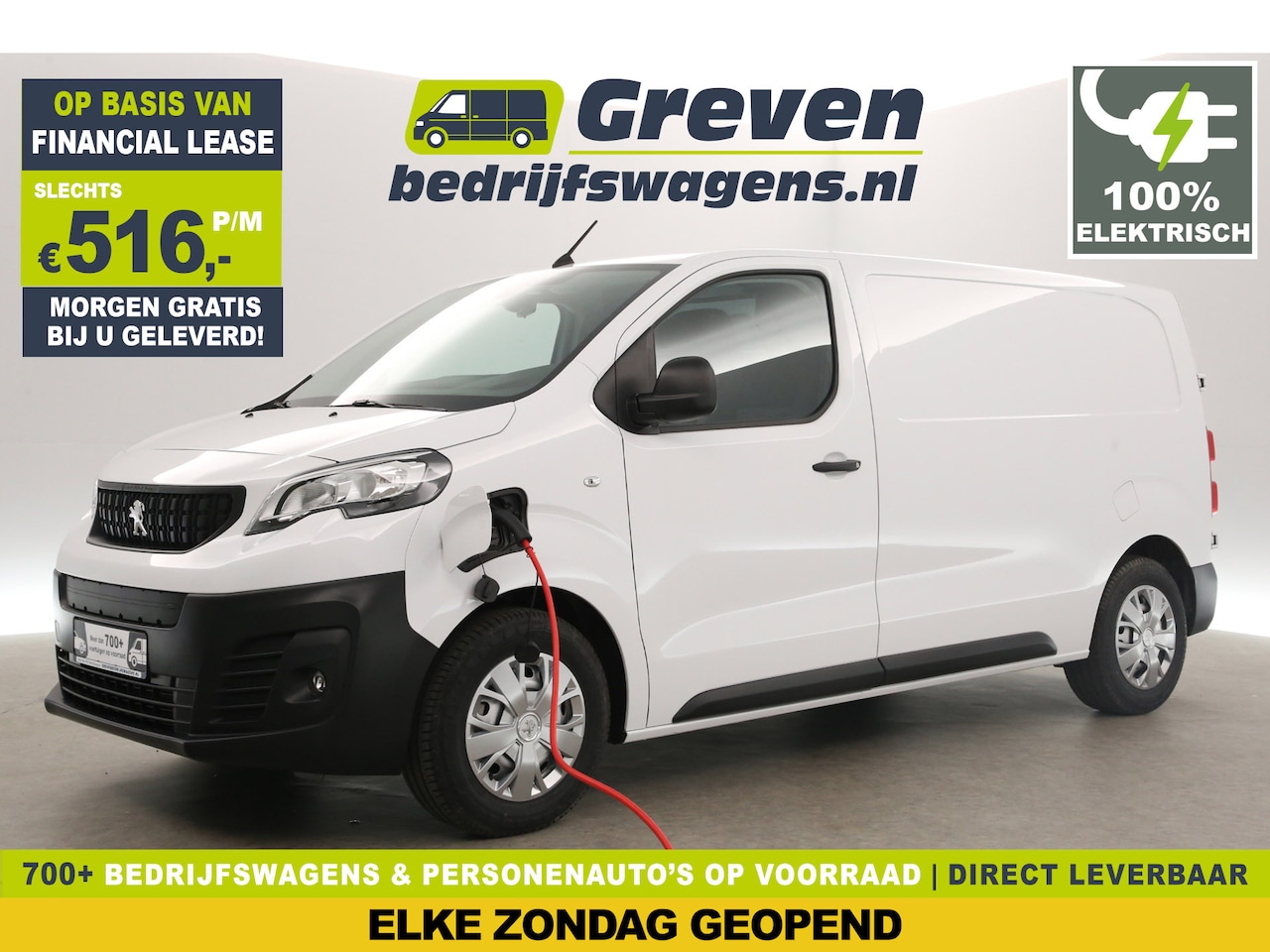 Peugeot e-Expert - L2H1 75 kWh NIEUW | EMISSIEVRIJE ZONE | Elektrisch Automaat Airco 360Camera Carplay Cruise - AutoWereld.nl