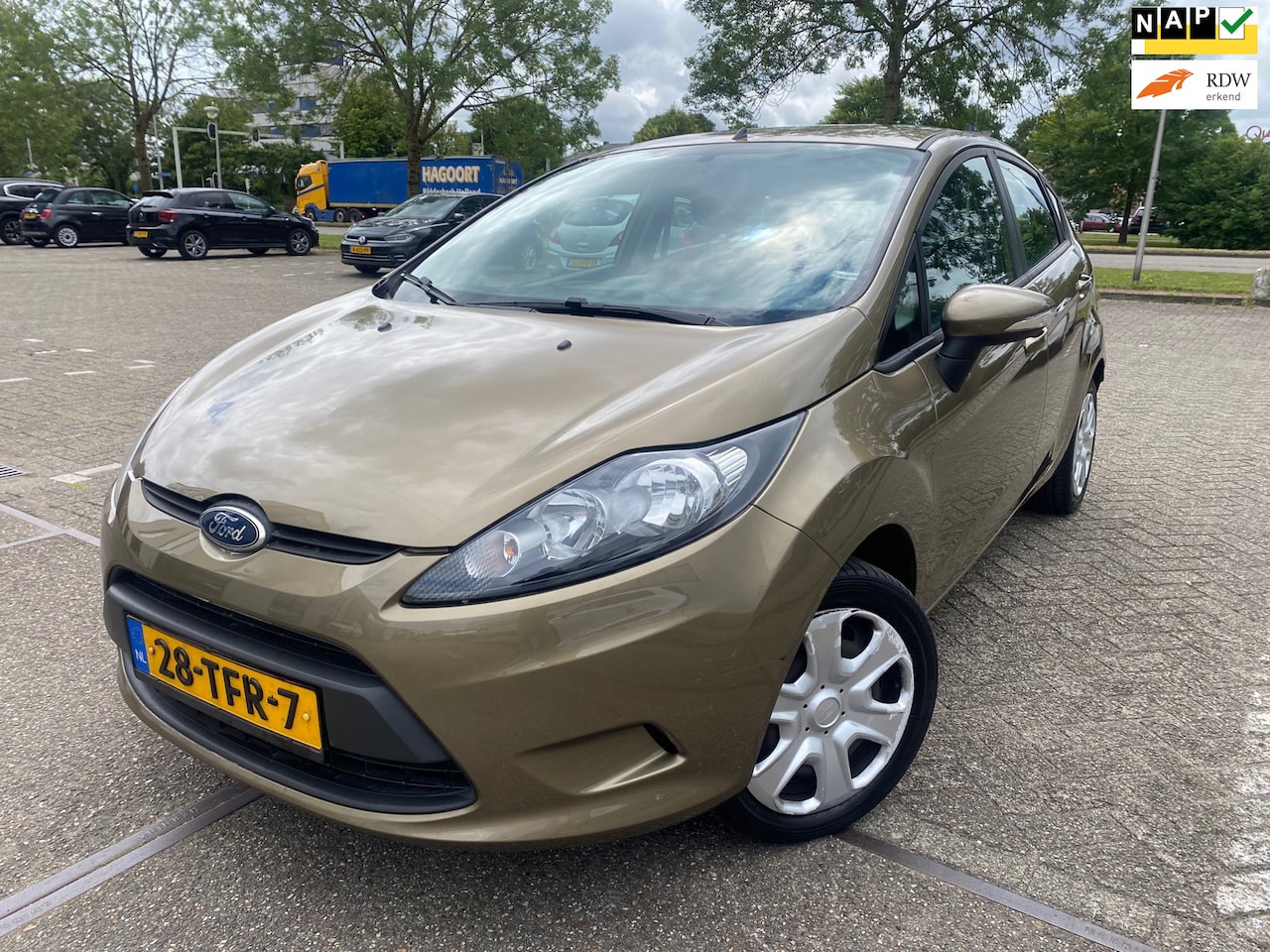 Ford Fiesta - 1.25 Ghia / APK / NAP / AIRCO / 5DRS / BOEKJES / MOTOR 100% / RIJD SCHAKELT GOED!! - AutoWereld.nl