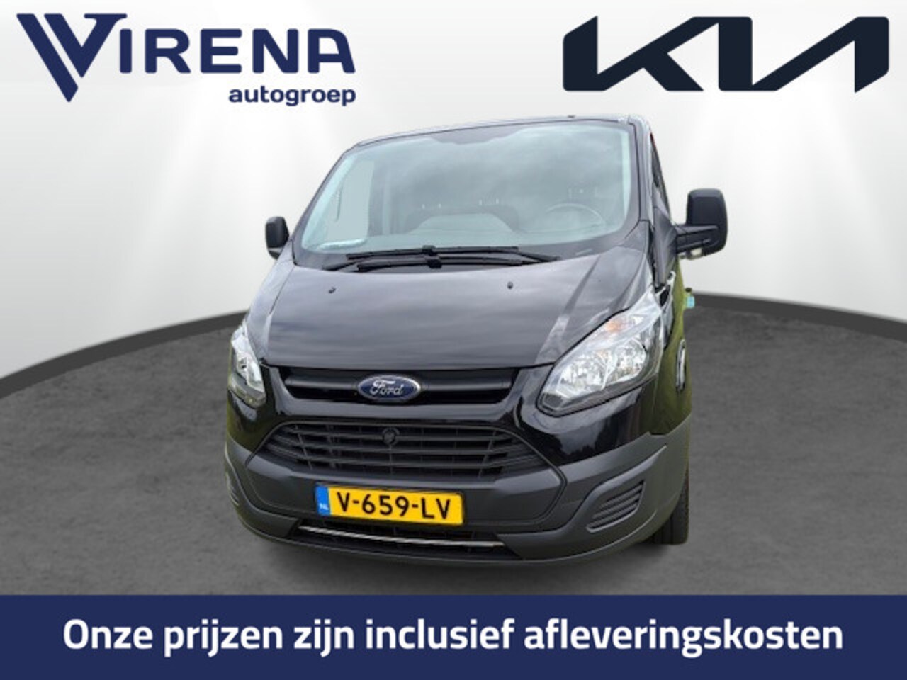 Ford Transit Custom - 270 2.0 TDCI L1H1 Economy Edition (Prijs EXCL BTW) Airco -  Zijschuifdeur Rechts - 12 maan - AutoWereld.nl