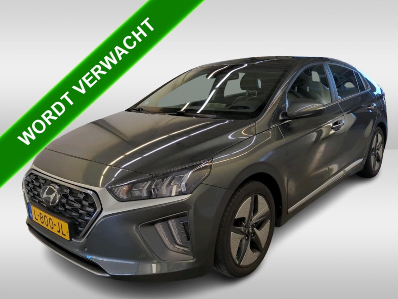 Hyundai IONIQ - 1.6 GDi Automaat Hybride Premium - Plus Sky / Schuifdak / Leder / Xenon / Navigatie / Airc - AutoWereld.nl