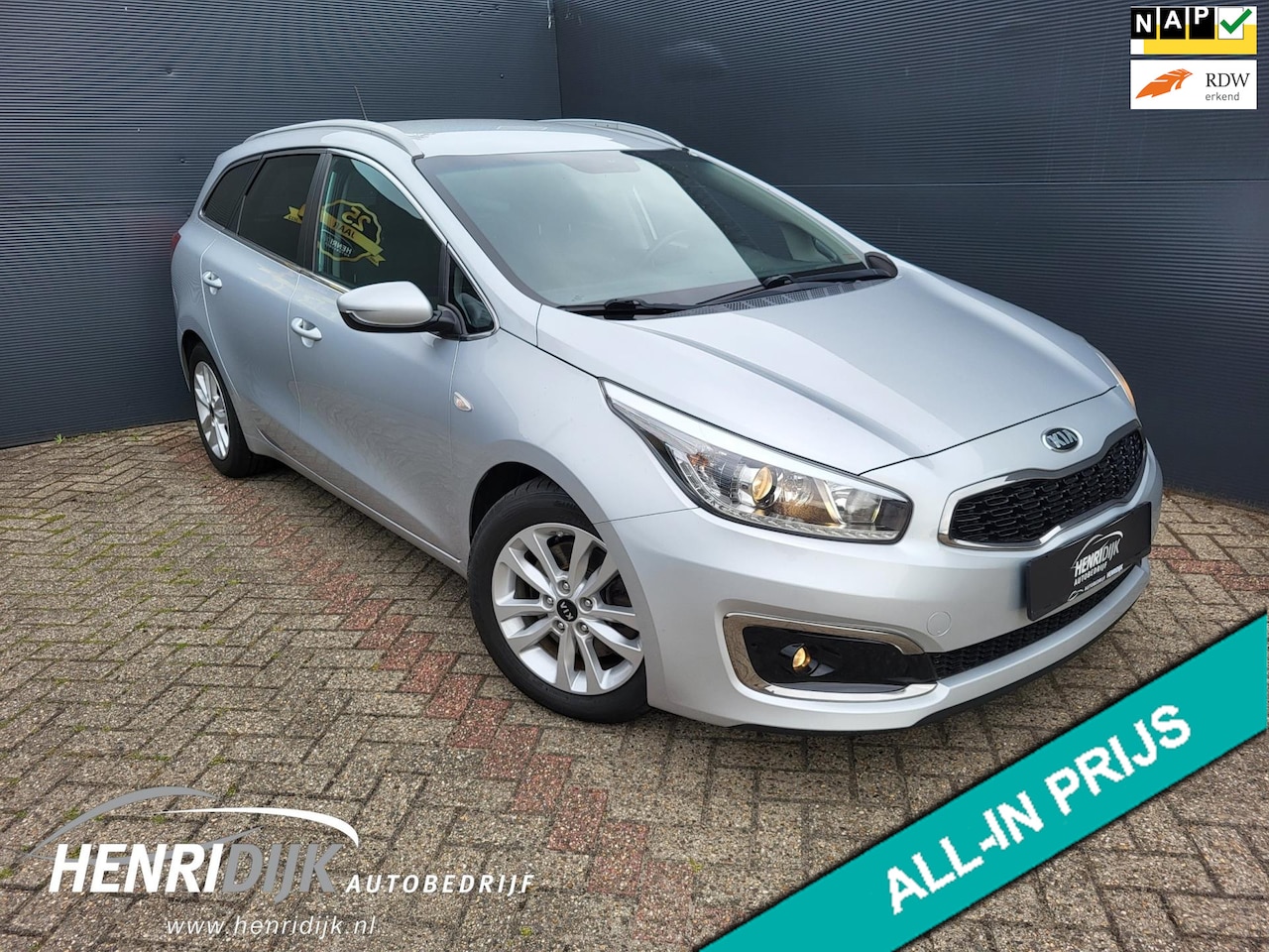 Kia Cee'd Sportswagon - 1.6 GDI First Edition Camera / Stoelverw / Clima / Navi / Cruise - AutoWereld.nl