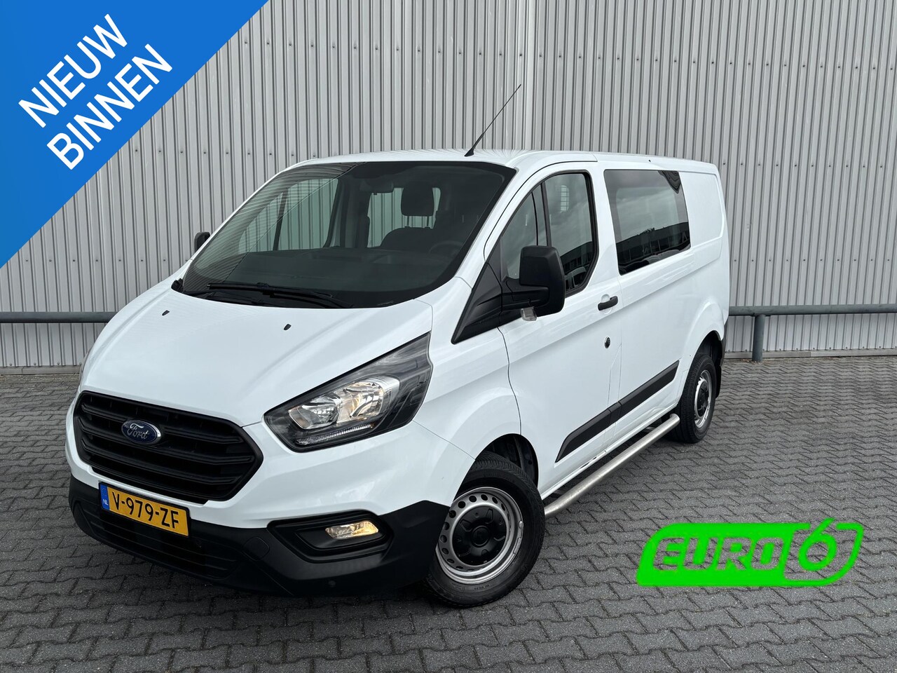 Ford Transit Custom - 280 2.0 TDCI L1H1 Ambiente*A/C*DUBBELCABINE* - AutoWereld.nl