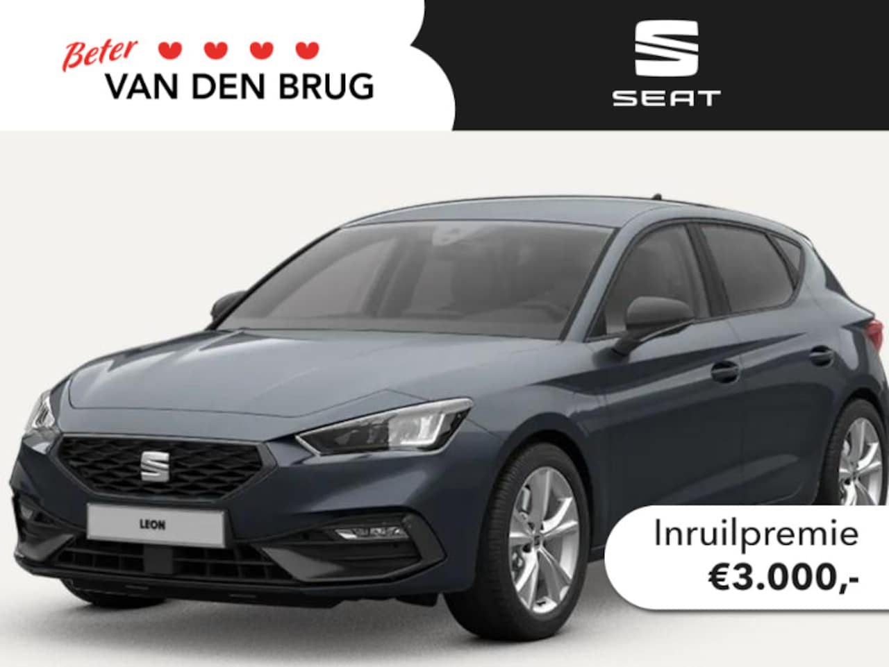 SEAT Leon - FR Business 1.5 TSI eHybrid 150kW / 204pk Hatchbac | 132km actieradius | Virtual cockpit | - AutoWereld.nl