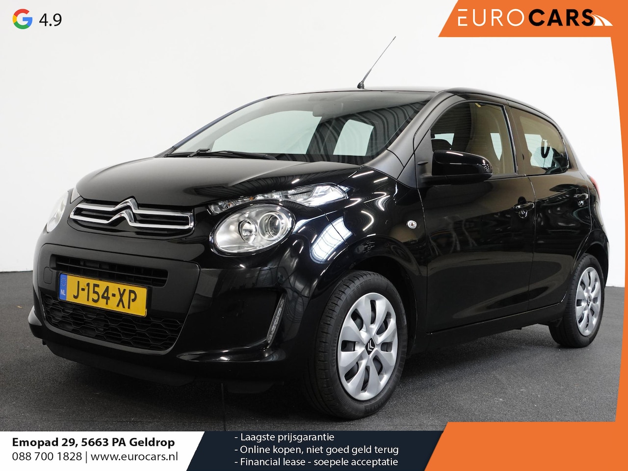 Citroën C1 - 1.0 VTi Feel 5-drs | Airco | Bluetooth | Led | DAB | - AutoWereld.nl