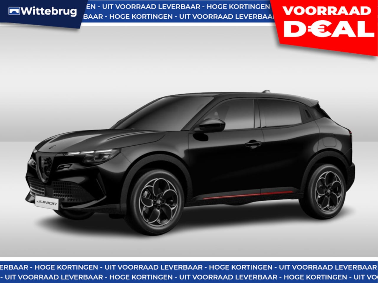 Alfa Romeo Junior - Elettrica Speciale 54 kWh | 4000,- | SPORT PAKKET | Pack Techno | GRATIS WALL BOX LAADPAAL - AutoWereld.nl