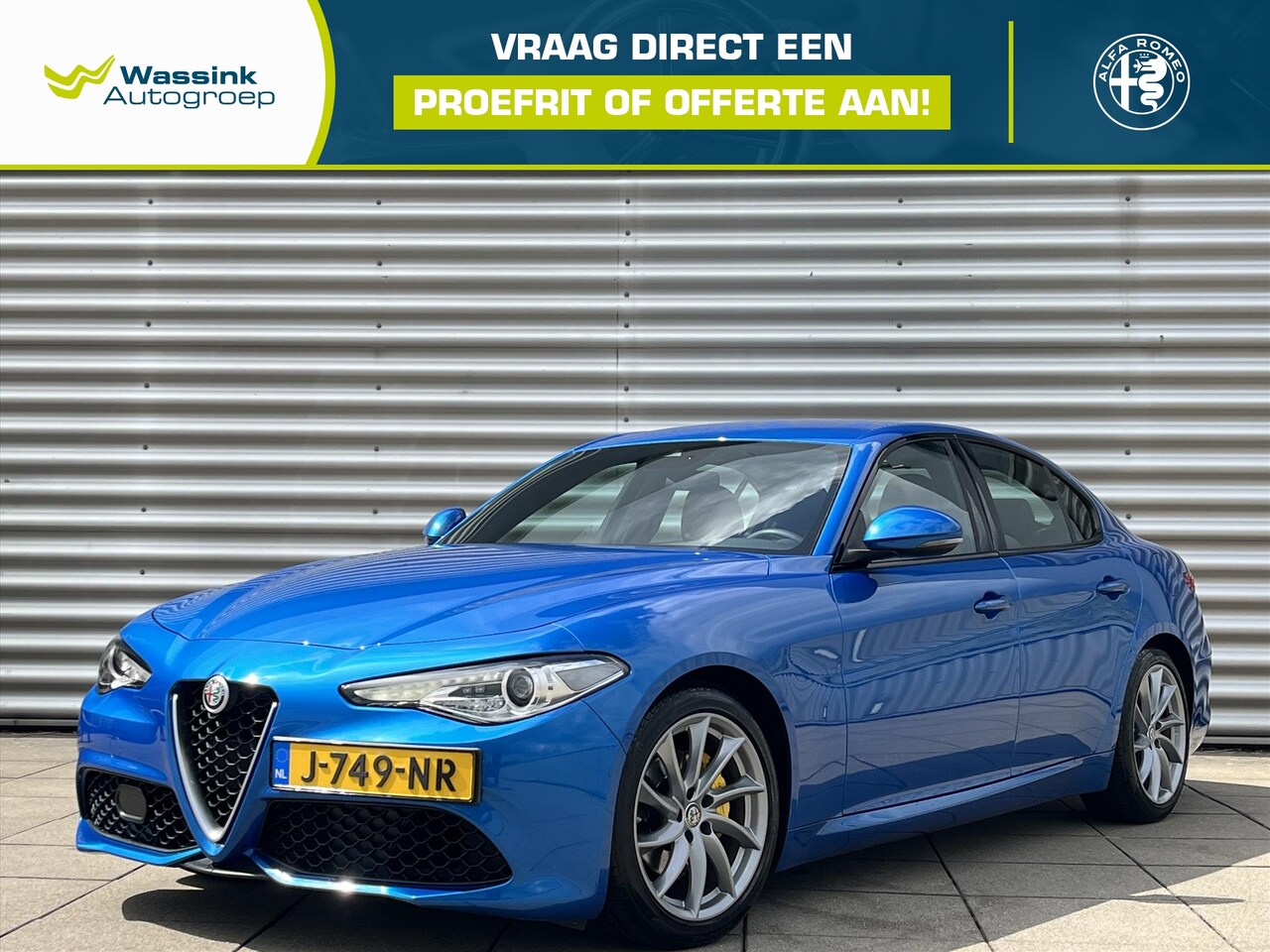 Alfa Romeo Giulia - 2.0 TURBO 200pk Automaat Super Navigatie | Elektrische Stoelen | Veloce interieur | Climat - AutoWereld.nl