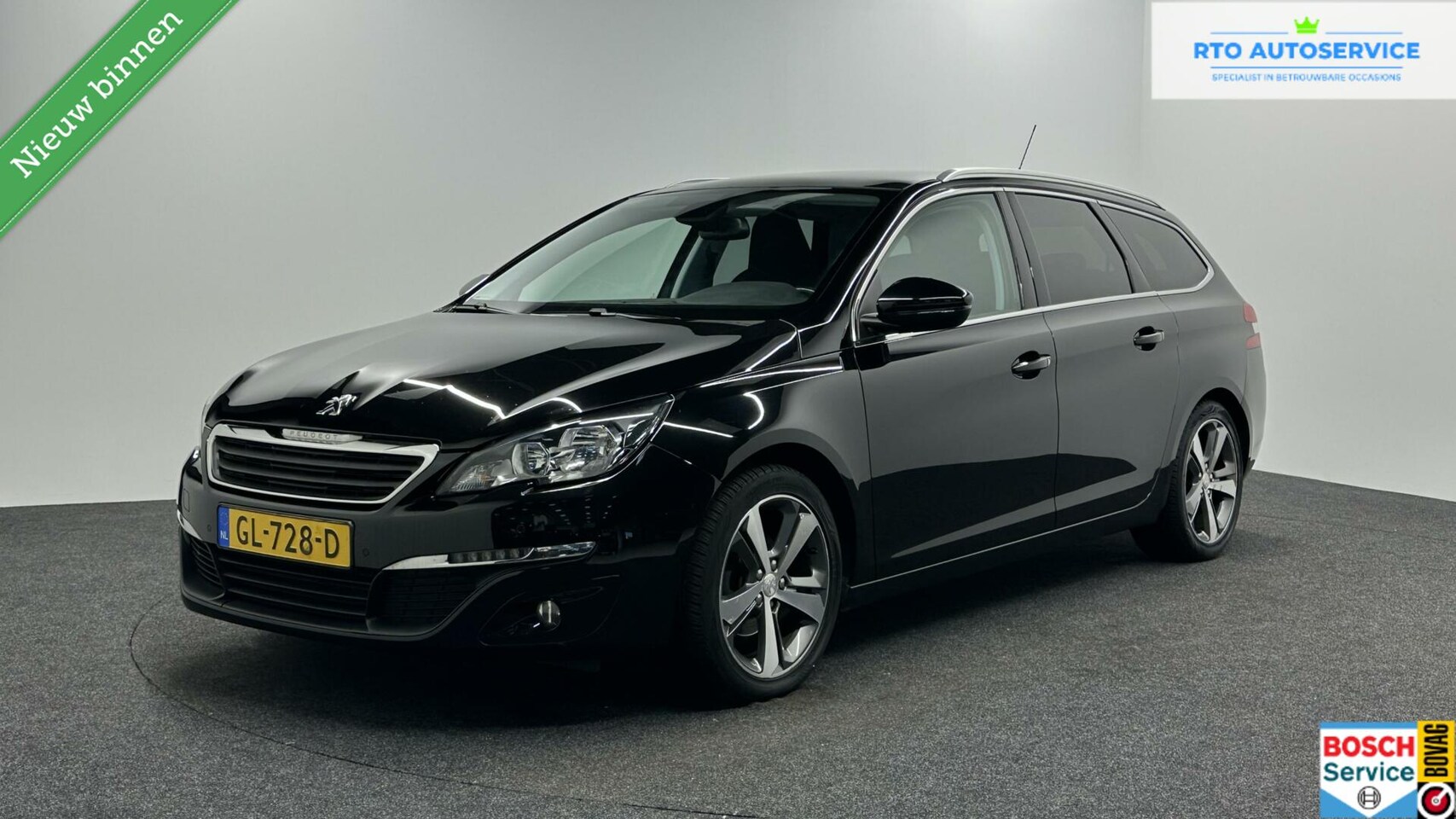 Peugeot 308 SW - 1.6 BlueHDI Blue Lease Executive NAVI TREKHAAK PANORAMA DAK LM ECC. - AutoWereld.nl
