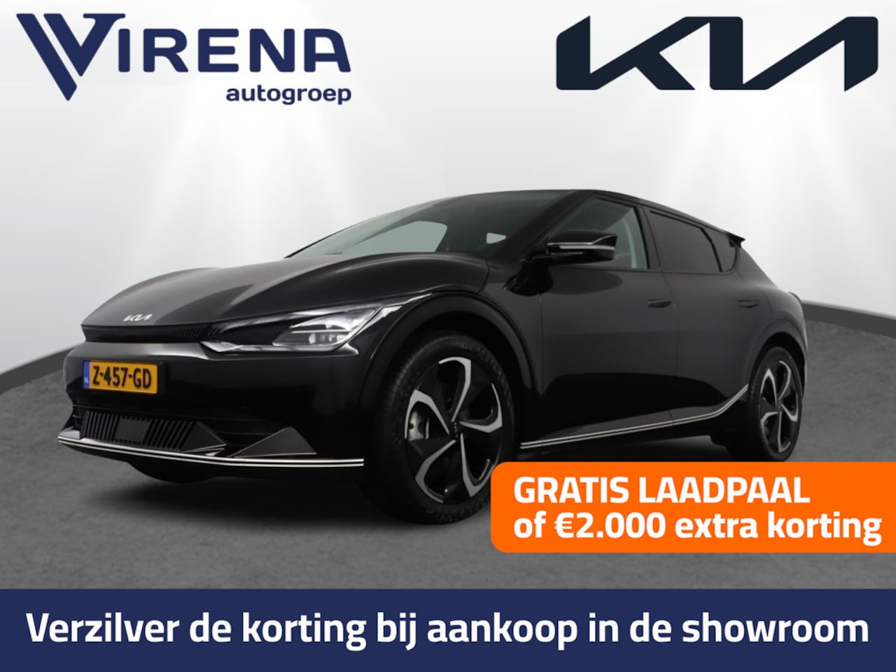 Kia EV6 - Edition Advanced 77.4 kWh - SOH 98,3% - Stoel-/stuurverwarming - Navigatie - Adaptive Crui - AutoWereld.nl