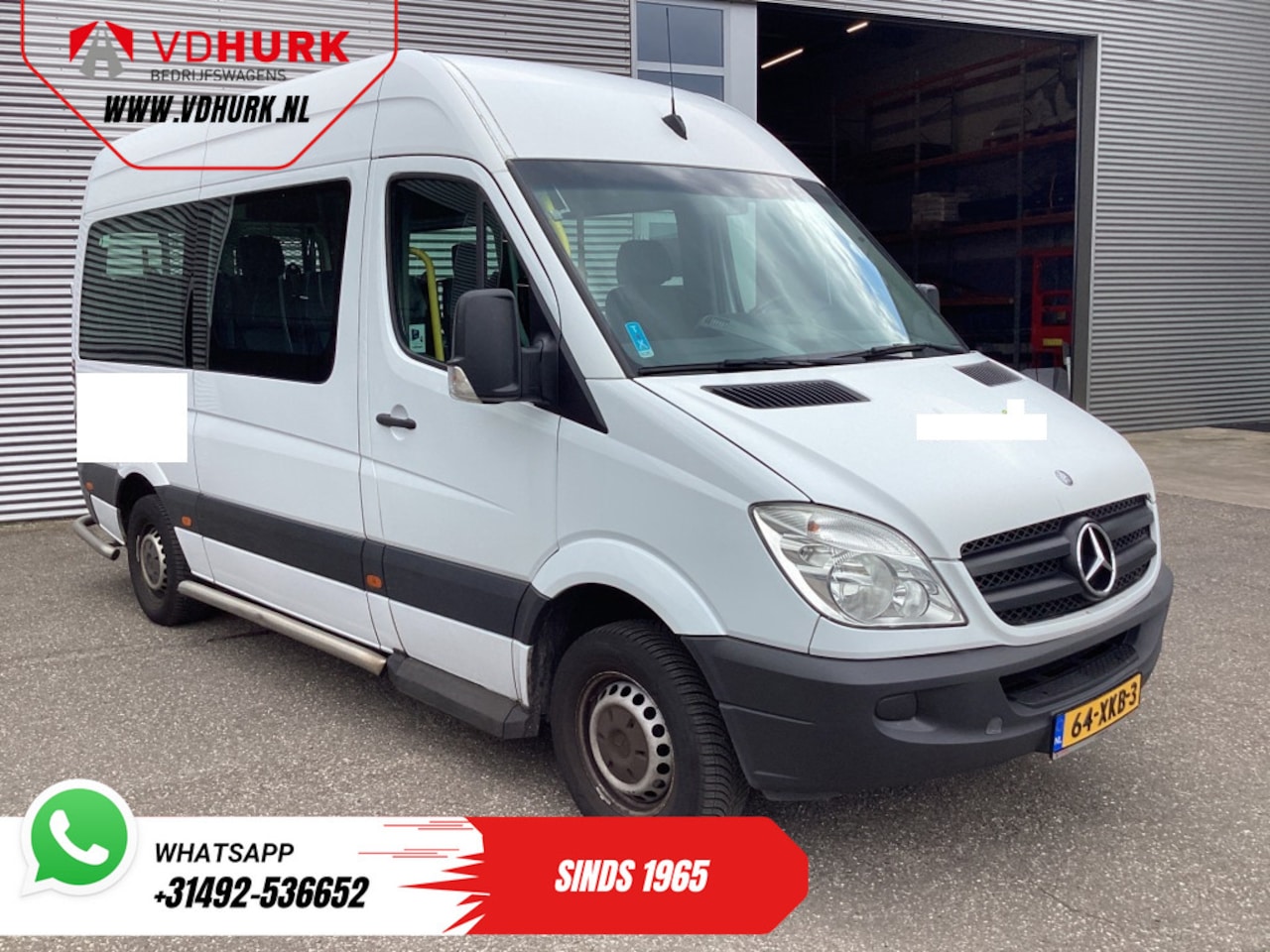 Mercedes-Benz Sprinter - 313 2.2 CDI L2H2 €9.922 Incl. BTW BPM VRIJ! EXPORT ONLY Combi/ 9 Persoons/ Kombi/ 9P/ Airc - AutoWereld.nl