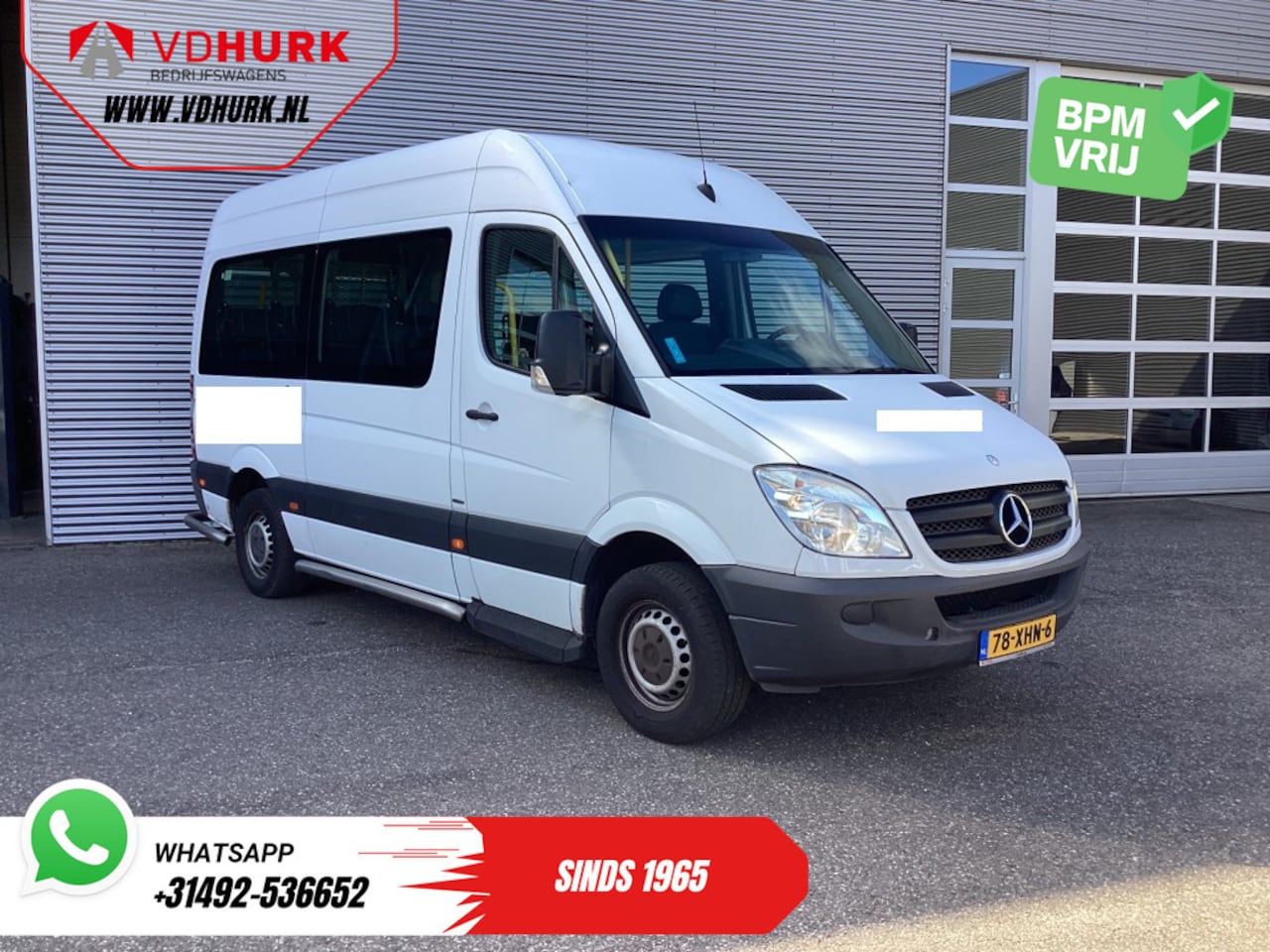 Mercedes-Benz Sprinter - 313 2.2 CDI Aut. L2H2 €10.648 Incl. BTW BPM VRIJ! EXPORT ONLY Combi/ 8 Persoons/ Kombi/ 8P - AutoWereld.nl