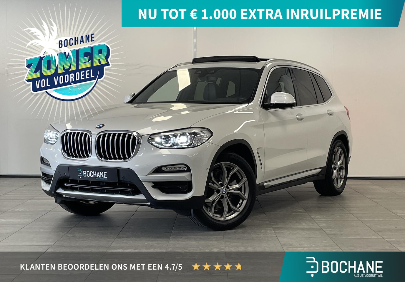 BMW X3 - xDrive20i High Executive | Panoramadak | Leder | 19 inch - AutoWereld.nl