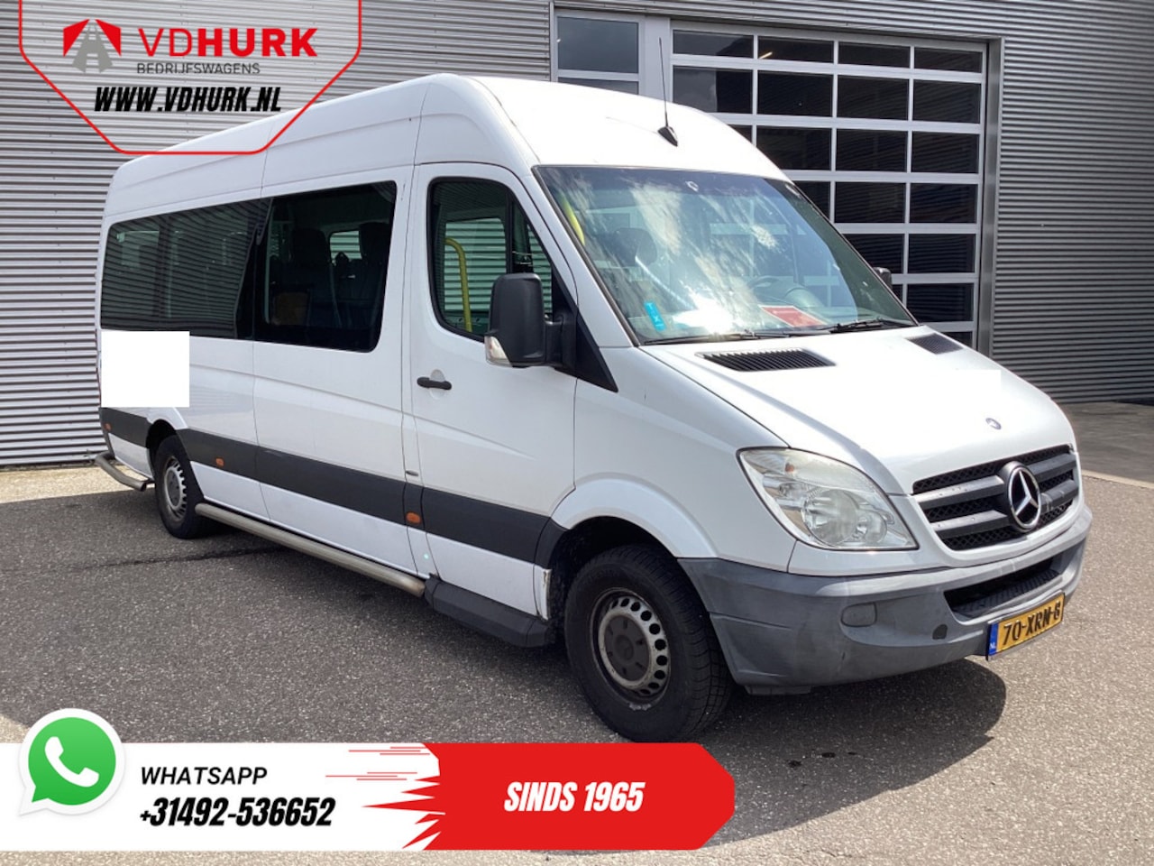 Mercedes-Benz Sprinter - 313 2.2 CDI L3H2 €8.954 Incl. BTW BPM VRIJ! EXPORT ONLY Combi/ 9 Persoons/ Kombi/ 9P/ Airc - AutoWereld.nl
