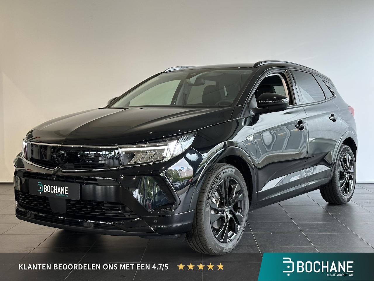 Opel Grandland - 1.2 Turbo GS NAVIGATIE | ACHTERUITRIJCAMERA | PARKEERSENSOREN VOOR-EN ACHTER | 18" LICHTME - AutoWereld.nl