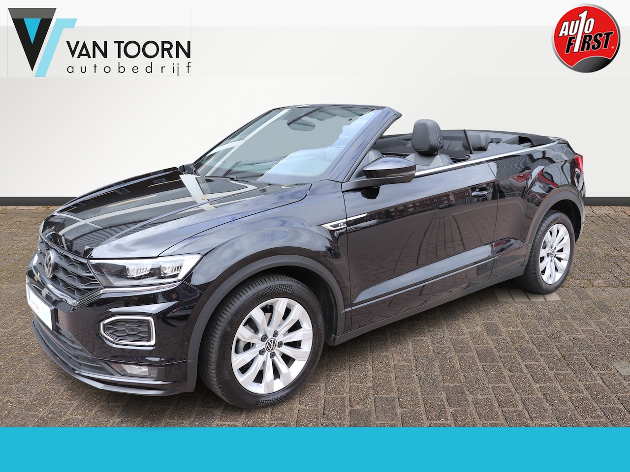 Volkswagen T-Roc Cabrio - 1.5 TSI R-Line Automaat. Eerste eigenaar, nieuwstaat! Trekhaak. - AutoWereld.nl