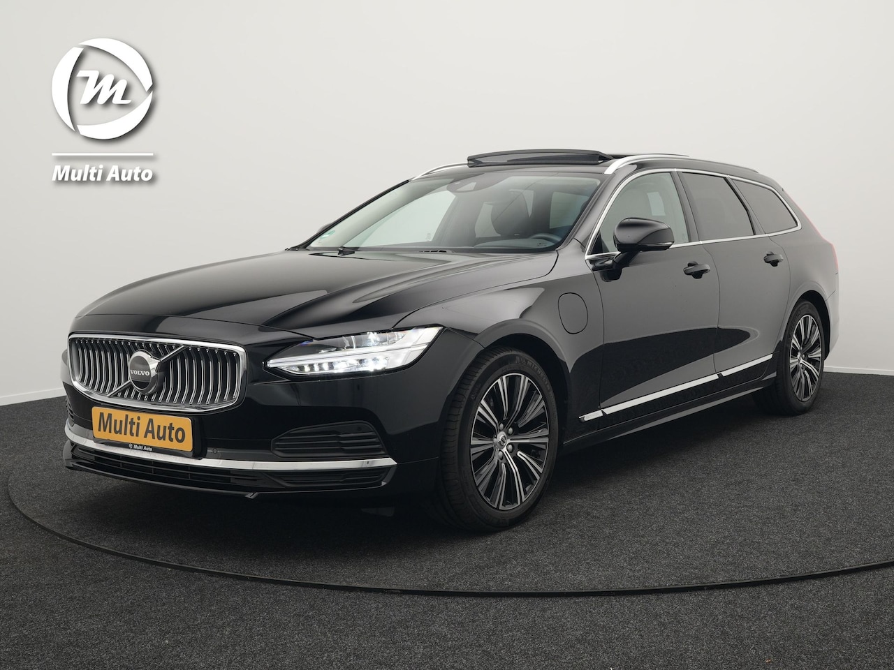 Volvo V90 - T6 AWD Inscription Plug In Hybrid 340pk PHEV | Trekhaak af Fabriek | Panodak | Adaptive Cr - AutoWereld.nl