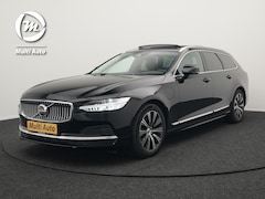 Volvo V90 - T6 AWD Inscription Plug In Hybrid 340pk PHEV | Trekhaak af Fabriek | Panodak | Adaptive Cr