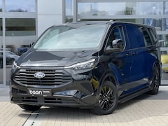 Ford Transit Custom - 320 2.5 PHEV L2H1 Black Platinum DC | 2x schuifdeur | 0, 99% Fin. Lease | Leder | Driver A
