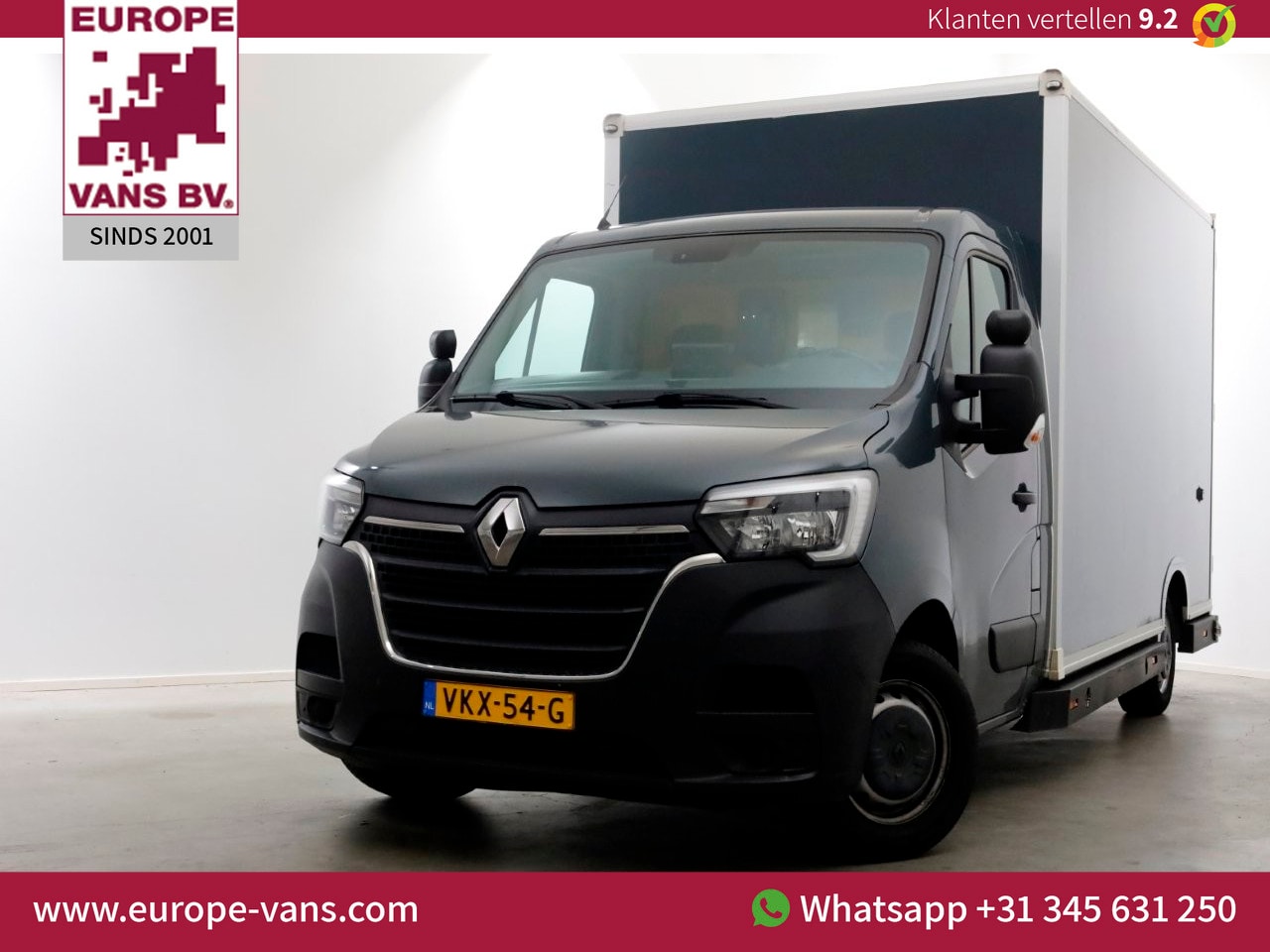 Renault Master - T35 2.3 DCI 150pk Automaat Lowliner Bakwagen met deuren 06-2021 - AutoWereld.nl