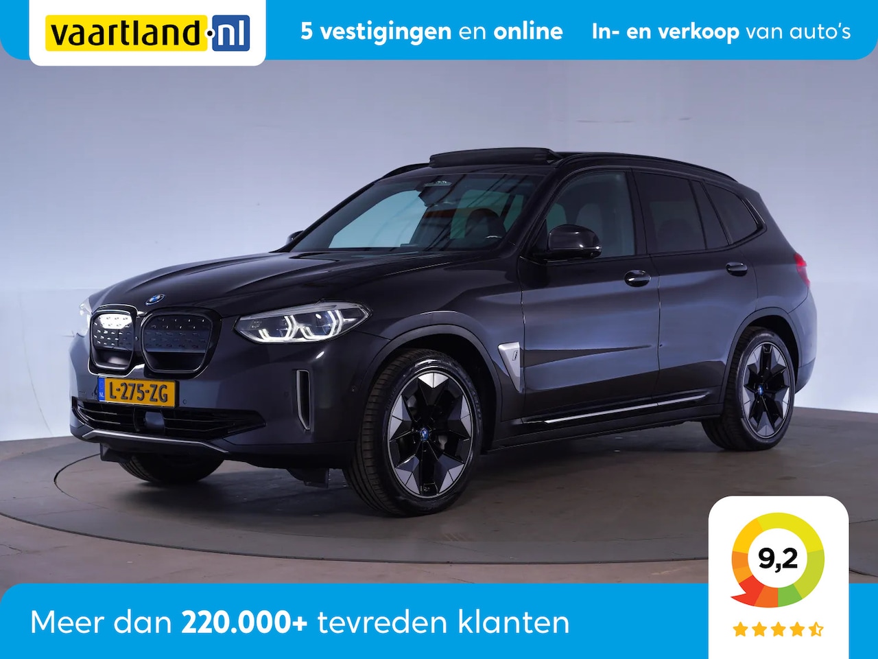 BMW iX3 - High Executive 80kWh [ Panorama Harman/Kardon Trekhaak Leder ] - AutoWereld.nl