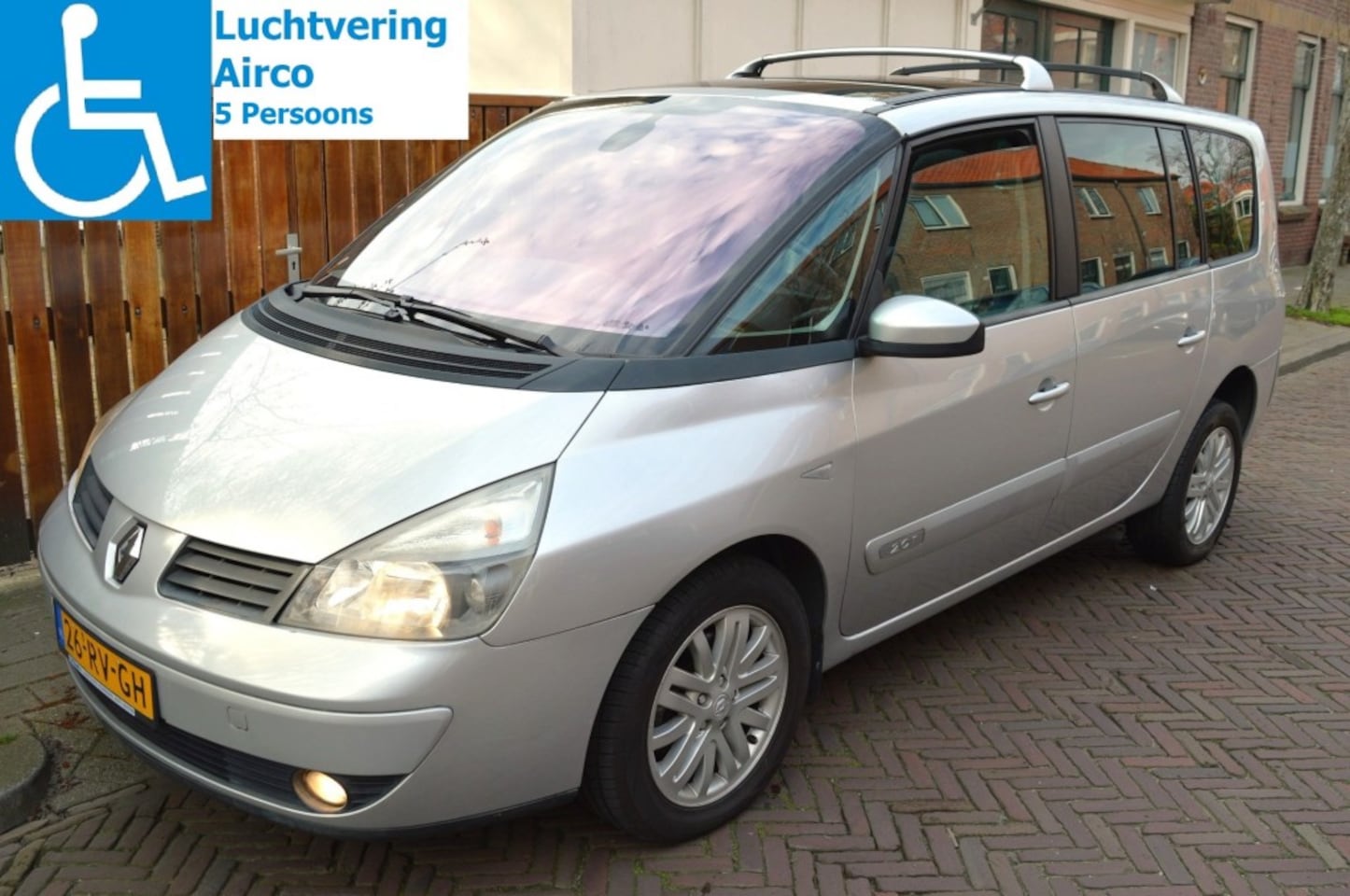 Renault Espace - 2.0T LUXE ROLSTOELAUTO / SCOOTMOBIEL AUTO 5 PERSOONS - AutoWereld.nl
