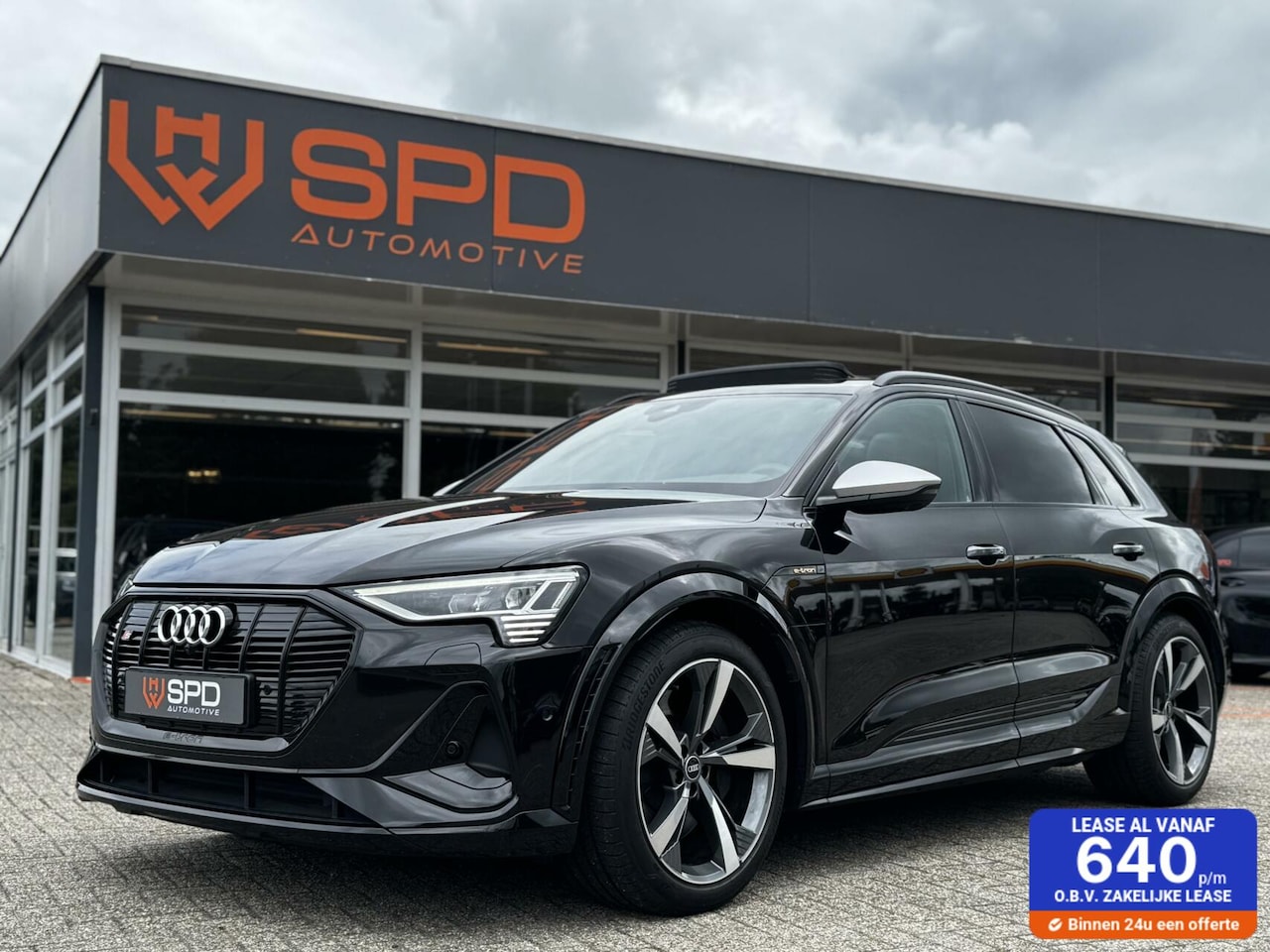 Audi e-tron - S quattro 95 kWh|Matrix LED|Pano|Luchtvering|BO - AutoWereld.nl