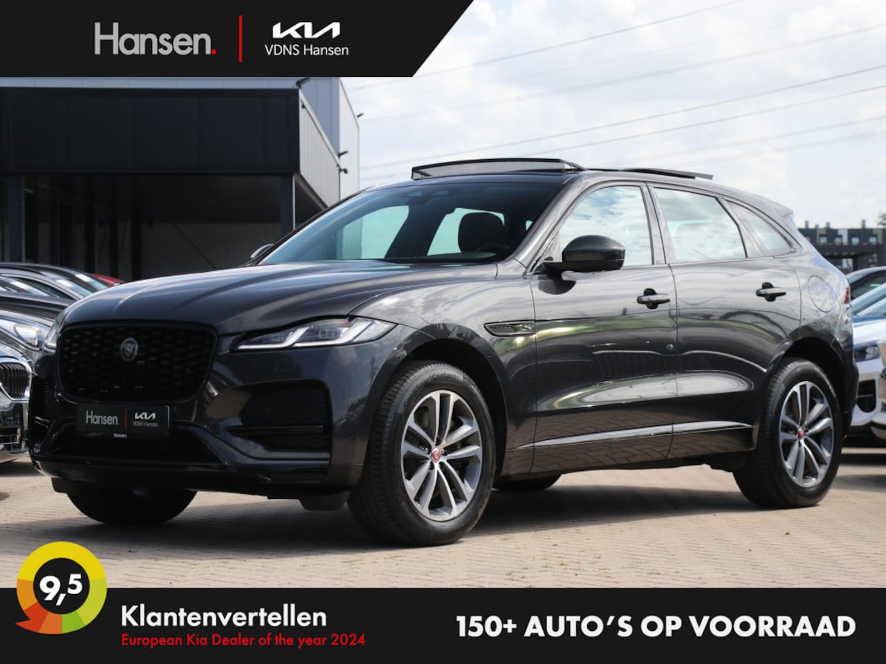 Jaguar F-Pace - 2.0 P400e PHEV S I Panoramadak I Leder I Meridian - AutoWereld.nl
